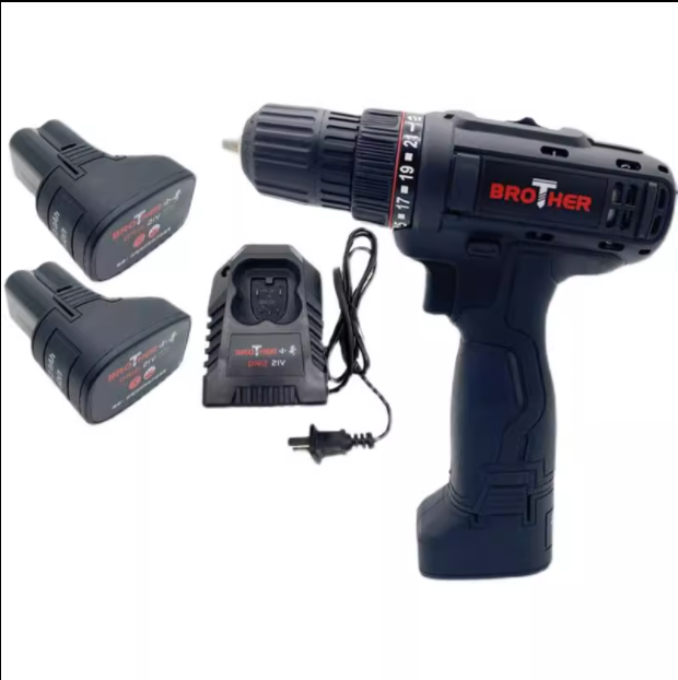 小V哥锂电电动手DR1221V钻21充式锂电池充电器机电身DR12裸家用手