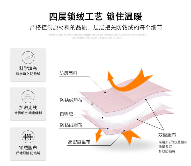 羽绒马甲女韩版轻薄90白鸭绒保暖背心时尚简约冬季外穿羽绒服坎肩(图4)