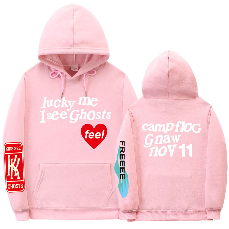 爷专辑KIDS SEE GHOSTS FREEEE HOODIE 卫衣 帽衫(图3)